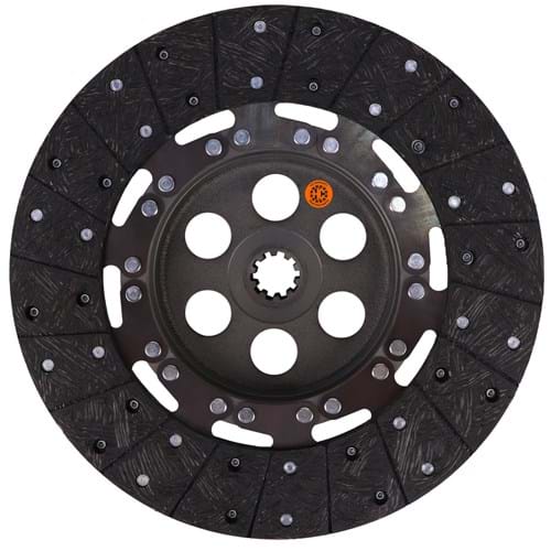 M887889 12" Transmission Disc, Woven, w/ 1-1/8" 10 Spline Hub - New
