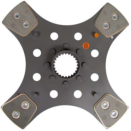 MD6505702 12-1/4" PTO Disc, 4 Pad, w/ 1-15/16" 24 Spline Hub - Reman