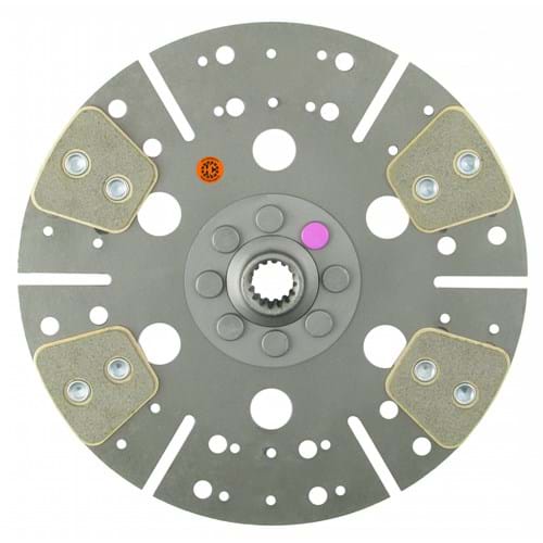 R66923 HD4 11" Transmission Disc, 4 Pad, w/ 1" 15 Spline Hub - New