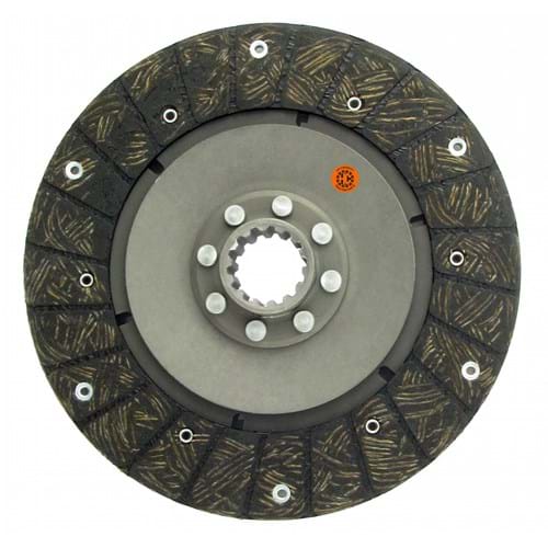 W3052249 10" Transmission Disc, Woven, w/ 1-9/16" 14 Spline Hub - New