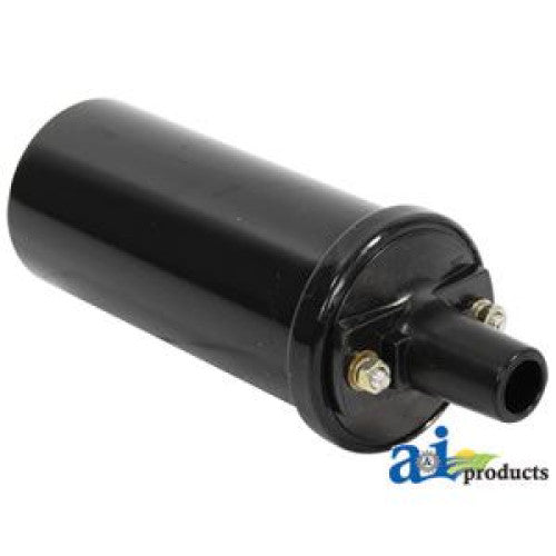 A-21A552 John Deere 4020 Tractor Ignition Coil - 6 Volt without External Resistor or 12 Volt with External Resistor (SN less than 280000)