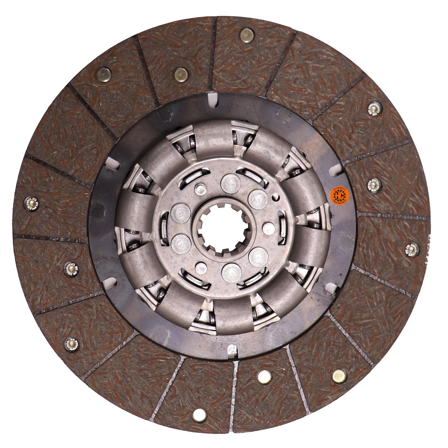 358556N 10-1/2" Transmission Disc, Woven, w/ 1-1/4" 10 Spline Hub - New