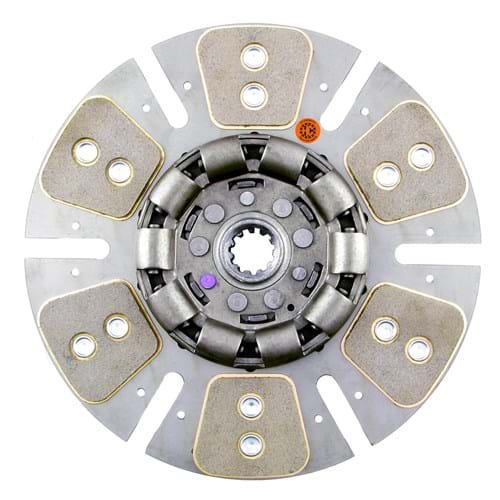 390010 HD4 NEW 12" Transmission Disc, 6 Pad, w/ 1-3/16" 11 Spline Hub - New