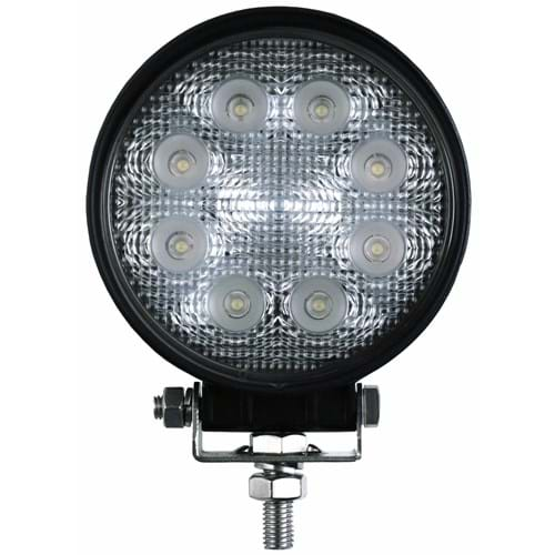 8302010 Round LED Flood Beam Light, 1680 Lumens