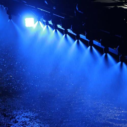 8302149 Blue LED Flood Beam Sprayer Boom Light, 2160 Lumens