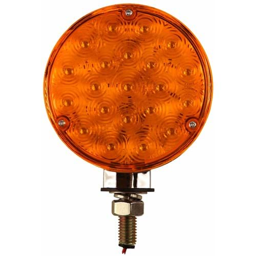 8302218 Red & Amber Double Sided Fender & Cab LED Warning Light, 1000 Lumens