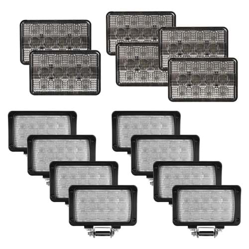 8302322 Complete Flood Beam LED Light Kit for Case IH Combines & Cotton Pickers - (Pkg. of 14)