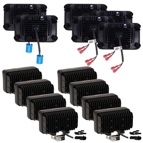 8302322 Complete Flood Beam LED Light Kit for Case IH Combines & Cotton Pickers - (Pkg. of 14)