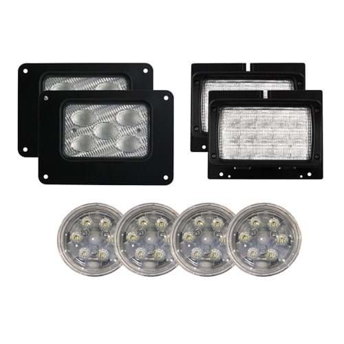 8302329 LED Flood Beam Light Kit for International Tractors- (Pkg. of 8)