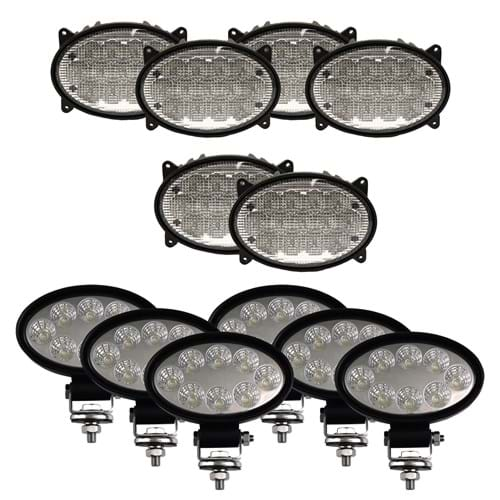 8302332  Complete Flood Beam LED Light Kit for Case IH Combines - (Pkg. of 12)