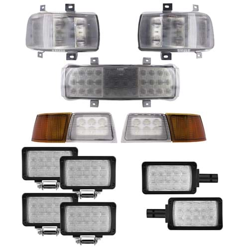 8302356 Complete LED Light Kit for Case IH Magnum Tractors w/ Horizontal Mid-Body Lights