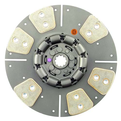 830575 HD6 11" Transmission Disc, 6 Pad, w/ 1-1/8" 10 Spline Hub - New