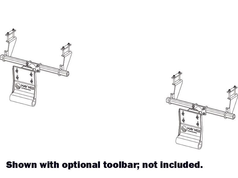 84857 2 Row G4 Stalk Stomper Kit w/o Toolbar – for Case IH 900 / 1000 Series – 6 Row Head