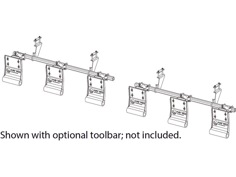 84860 6 ROW G4 Stalk Stomper Kit w/o Toolbar for Case IH 900 / 1000 Series – 6 Row Head