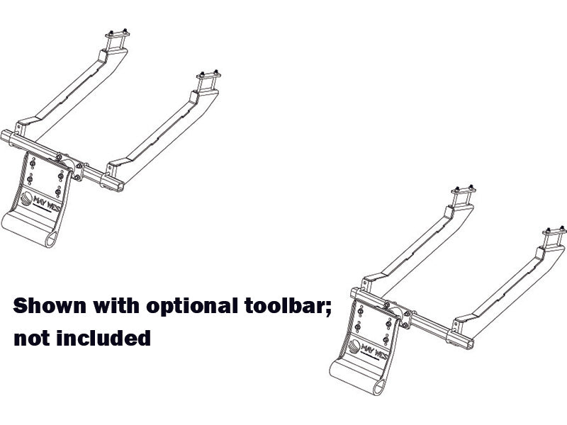 84861 2 Row G4 Stalk Stomper Kit w/o Toolbar – for Case IH 900 / 1000 Series – 8 Row Head