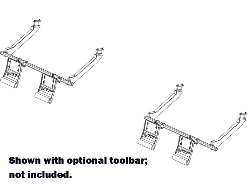 84862 4 Row G4 Stalk Stomper Kit w/o Toolbar for Case IH 900 / 1000 8 Row Head