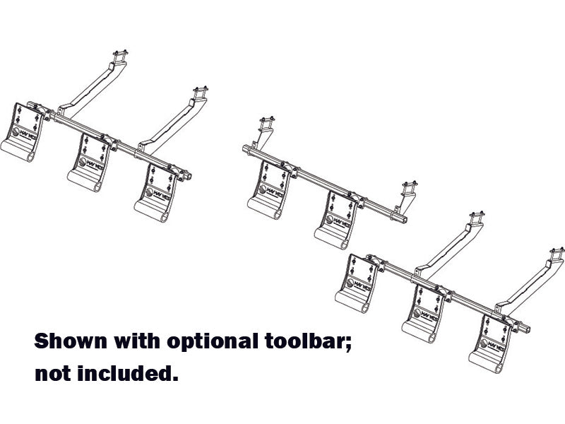 84866 8 Row G4 Stalk Stomper Kit w/o Toolbar for Case IH 900 / 1000 Series – 8 Row Head