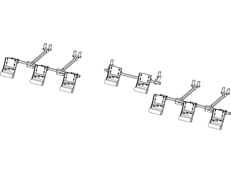 84917 8 ROW – CASE IH 2200/2400/3200/3400 SERIES/8 & 12 ROW HEAD G4 STALK STOMPER KIT W/ TOOLBAR