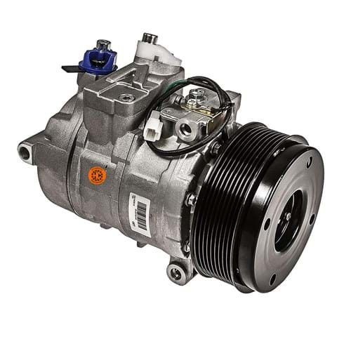 8800672870 Nippondenso 7SBU16C Compressor, w/ 9 Groove Clutch - New