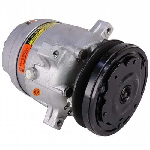 8816608303201 Genuine Delphi V5 Compressor, w/ 1 Groove Clutch - New