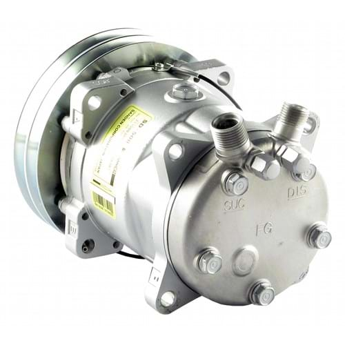 8819553 Sanden SD5H14 Compressor, w/ 2 Groove Clutch - New