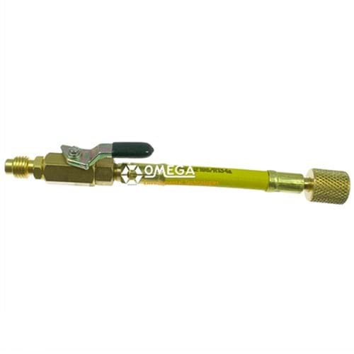 881982495 Manual Shut Off Valve, R134A, Yellow Hose