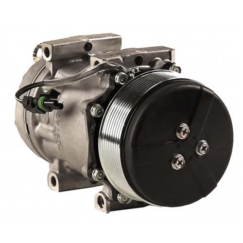 882004121 Genuine Sanden SD7H15 Compressor, w/ 8 Groove Clutch - New