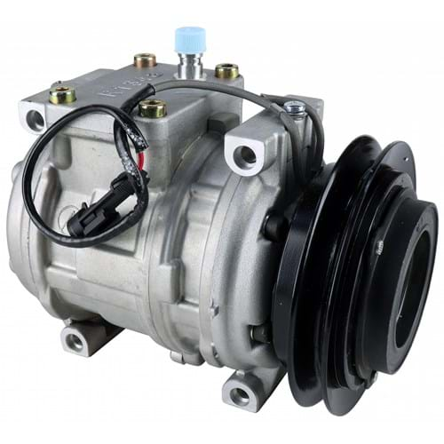 8822508 Nippondenso 10PA15C Compressor, w/ 1 Groove Clutch - New