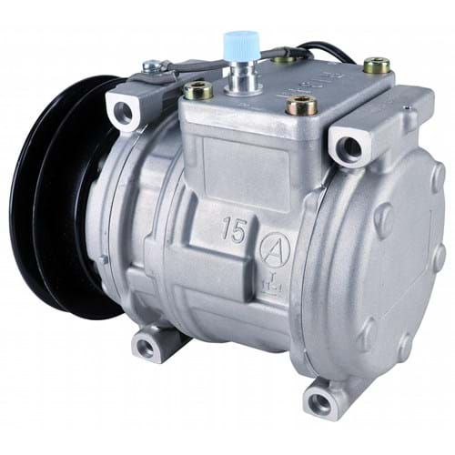 8822508 Nippondenso 10PA15C Compressor, w/ 1 Groove Clutch - New