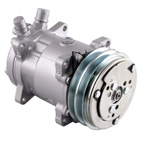 88351224 Sanden SD508 Compressor, w/ 2 Groove Clutch - New