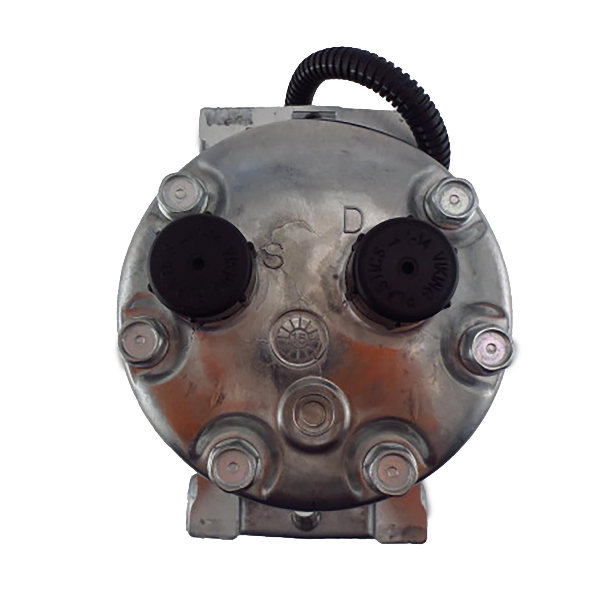 8847693200 Genuine Sanden SD7H15 Compressor, w/ 4 Groove Clutch - New