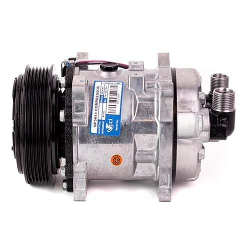 887279628 TCCI SD5H11 Compressor, w/ 6 Groove Clutch - New