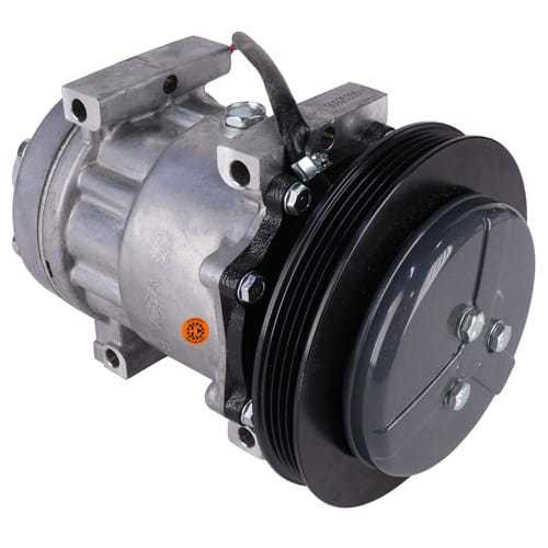 8873337492 Sanden SD7H15 Compressor, w/ 4 Groove Clutch - New