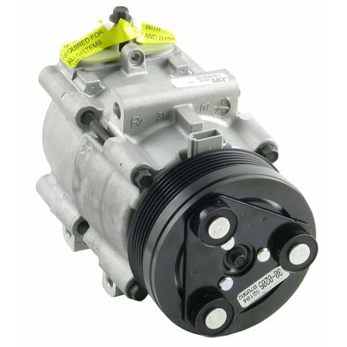 8882001879 Genuine Mando FS10 Compressor, w/ 6 Groove Clutch - New