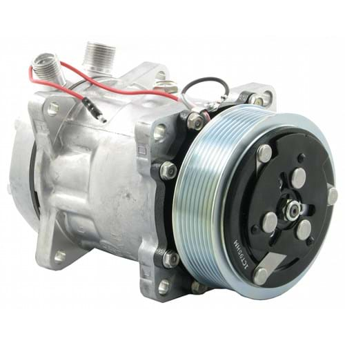 8882016158 Genuine Sanden SD7H15 Compressor, w/ 8 Groove Clutch - New