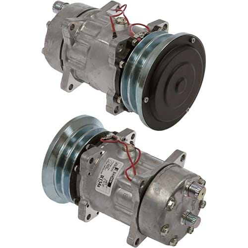 8885702706 Genuine Sanden SD7H15SHD Compressor, w/ 2 Groove Clutch - New