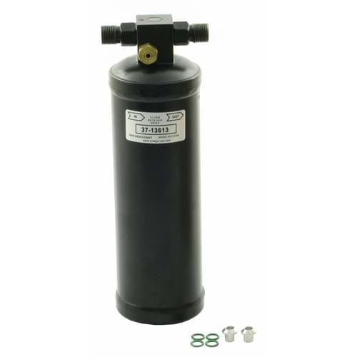 8890162 Receiver Drier, w/ High Pressure Relief Valve & Female Switch Port