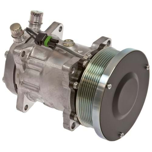 889847944 Genuine Sanden SD7H15 Compressor, w/ 8 Groove Clutch - New