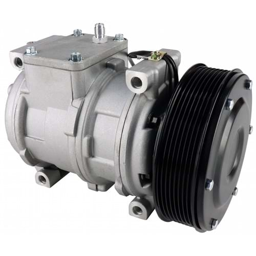 88AT168543 Nippondenso 10PA17C Compressor, w/ 8 Groove Clutch - New