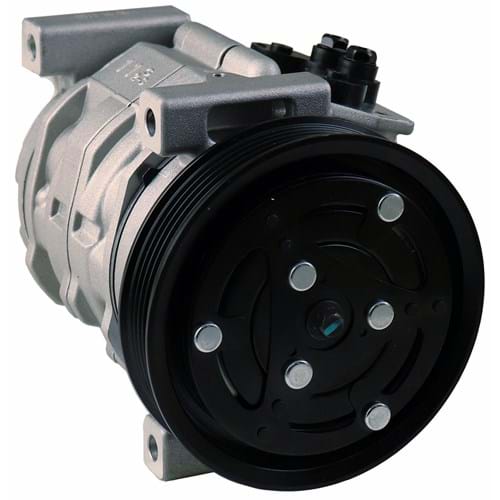 88E007517751D1  Nippondenso 10S11C Compressor, w/ 5 Groove Clutch - New