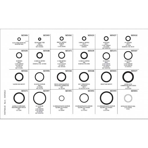 88MT9626 Air Conditioning O-Ring Kit