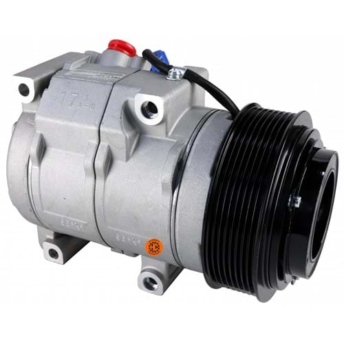 88RE284680 Nippondenso 10SRE18C Compressor, w/ 8 Groove Clutch - New