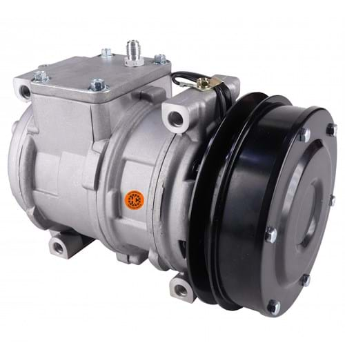 88RE46657 Nippondenso 10PA17C Compressor, w/ 1 Groove Clutch - New