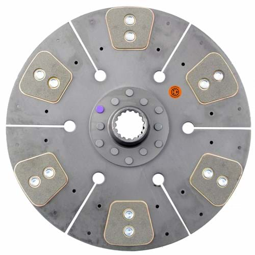 A32817 HD6 15" Transmission Disc, 6 Pad, w/ 1-3/4" 16 Spline Hub - Reman