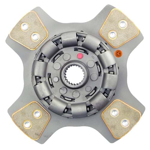 A51840 11" Transmission Disc, 4 Pad, w/ 1-3/8" 21 Spline Hub - Reman