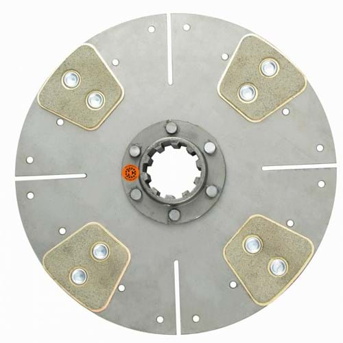 AK948966 10" Transmission Disc, 4 Pad, w/ 1-3/4" 10 Spline Hub - Reman