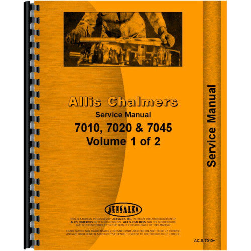 AC-S-7010+ Allis Chalmers 7045 Tractor Service Manual