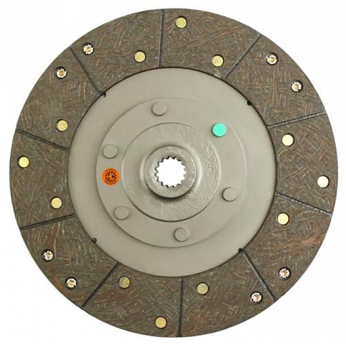 B900336 11" Transmission Disc, Woven, w/ 1" 15 Spline Hub - Reman