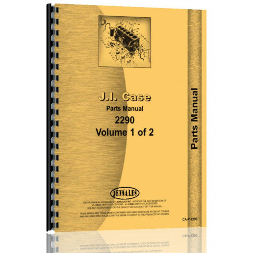 CA-P-2290 Case 2290 Tractor Parts Manual