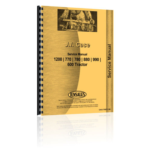 CA-S-770ETC DB Case 770 Tractor Service Manual (Engine)